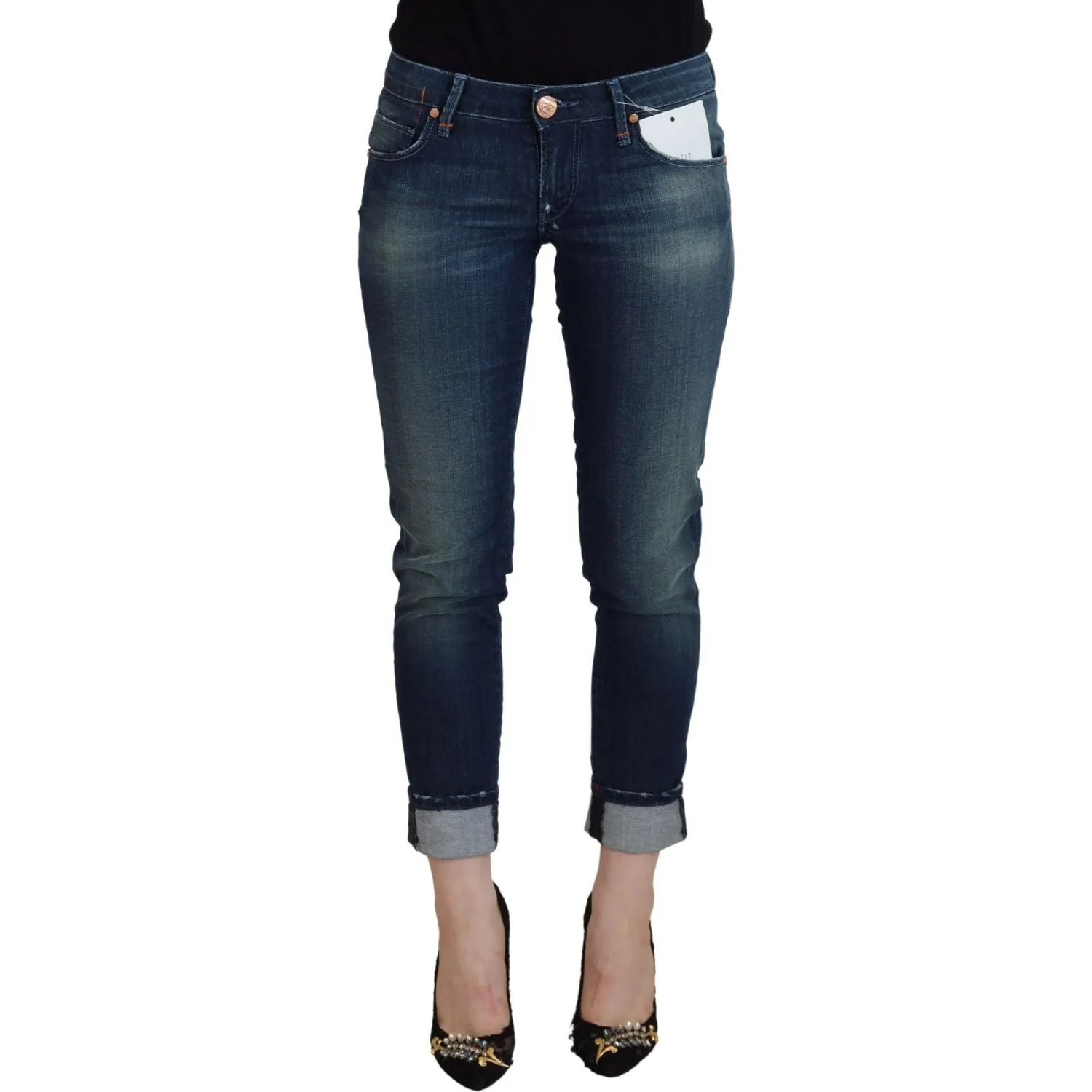 Acht Chic Low Waist Slim Fit Jeans