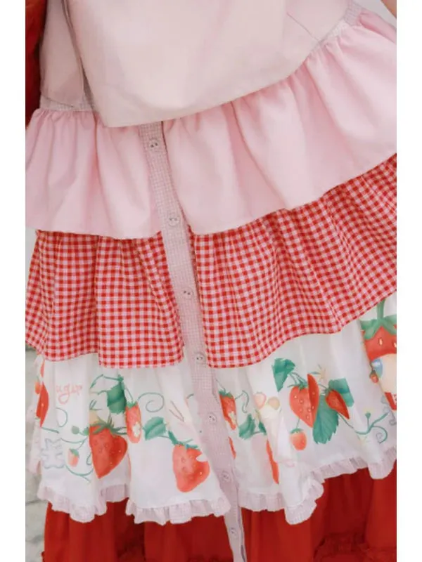 Animal Paradise Pink Strawberry Cake Skirt