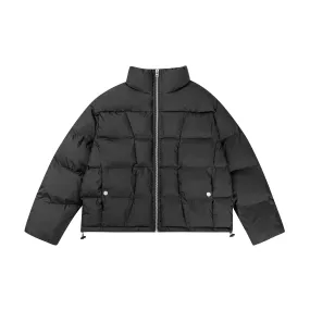 Arctic Shield | Short Black Puffer