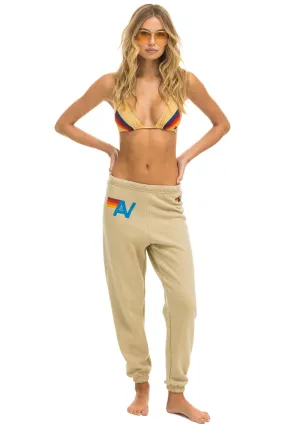 Aviator Nation Logo Sweatpants Sand