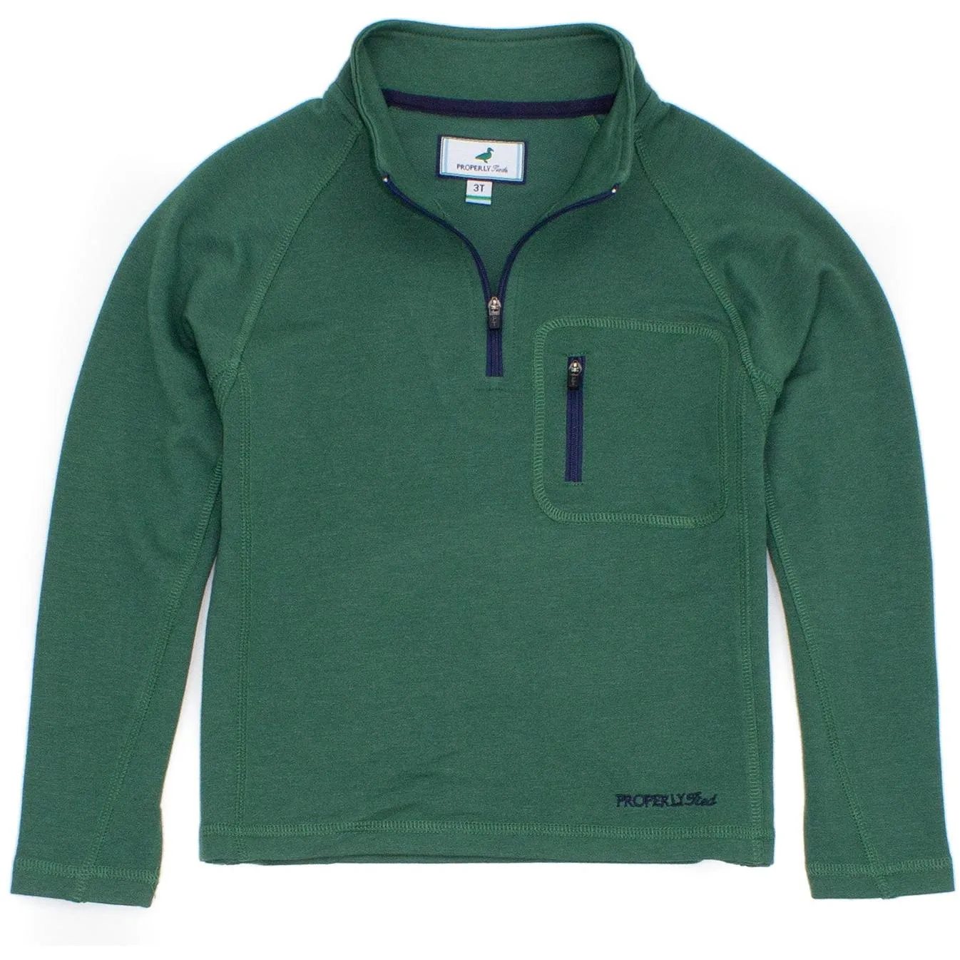 Bay Pullover- Hunter Green