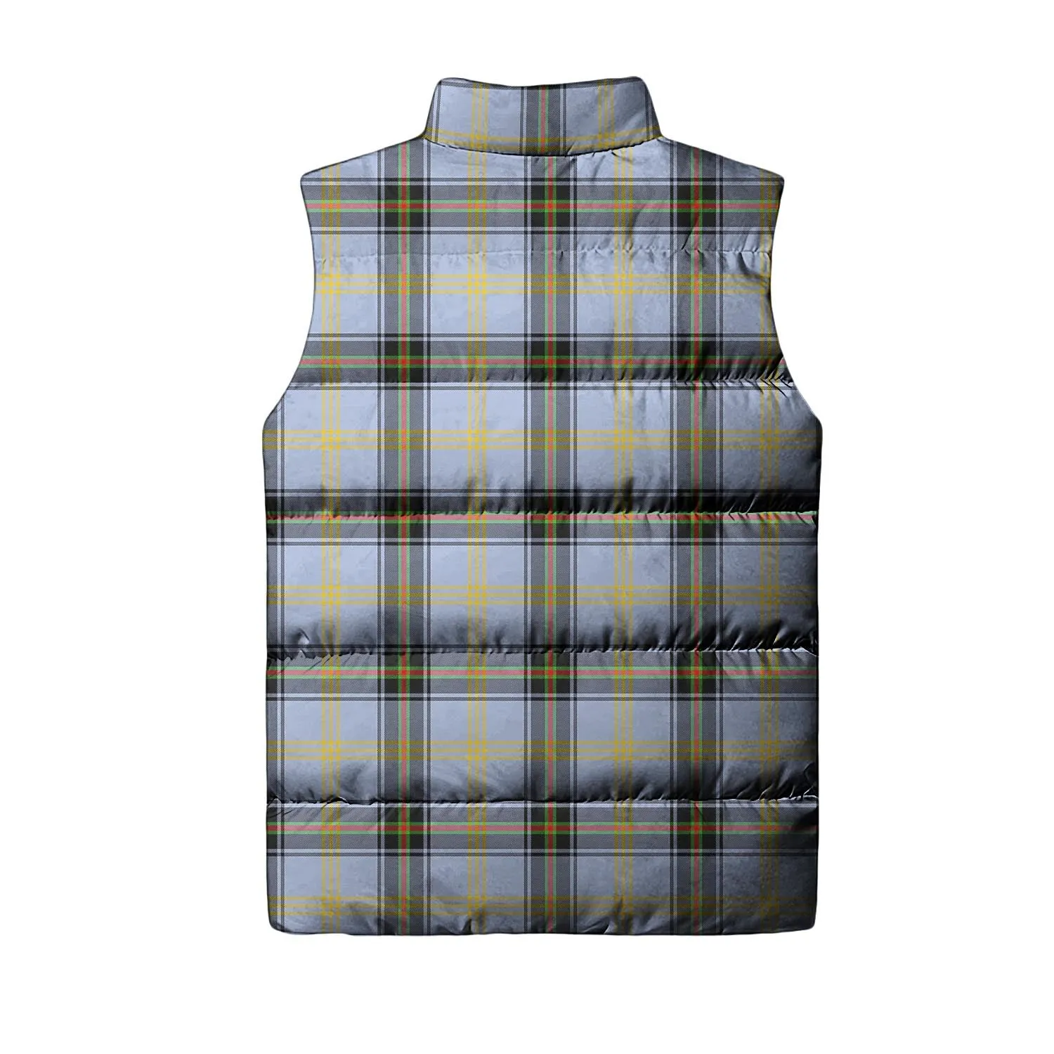 Bell Tartan Sleeveless Puffer Jacket