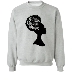 Black Queen Magic Ladies Crewneck Pullover Sweatshirt