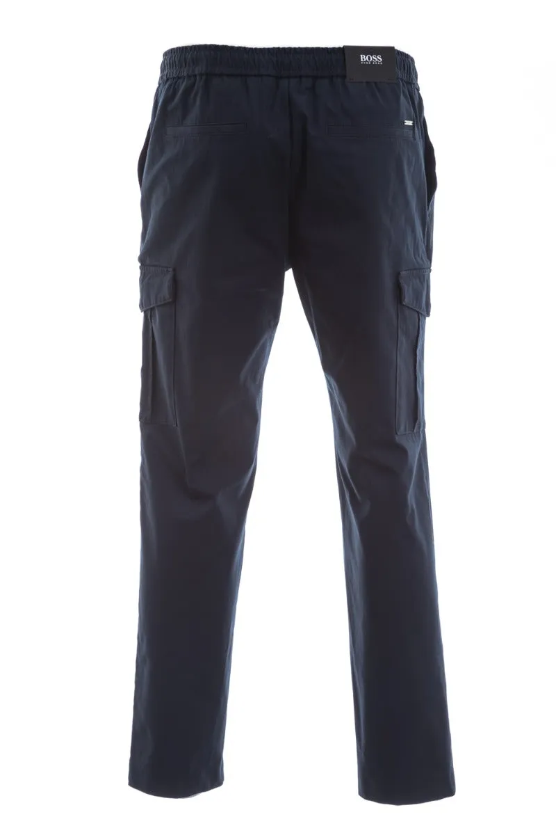 BOSS Bank1-SPW-Cargo2 Trouser in Dark Blue