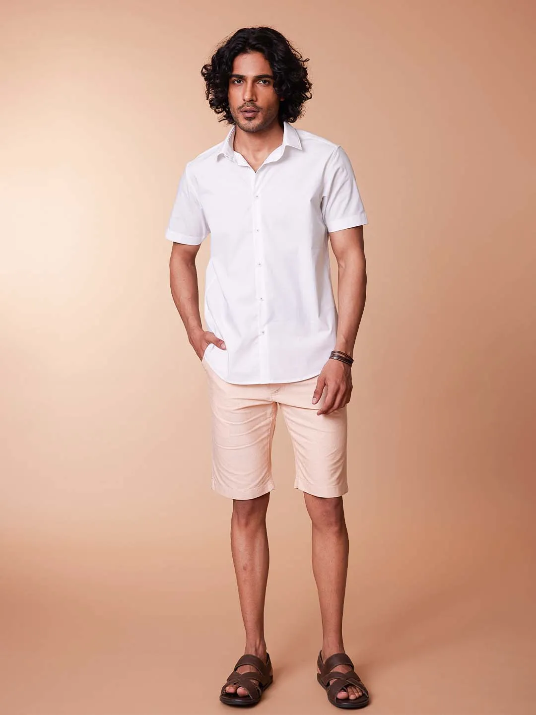 Breathable Stretch Classic White Shirt - Kinetic