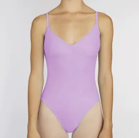 Bullet Pointe | Pinch-Front Leotard | Lavender