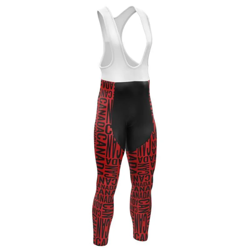 Canada Day Bib Pants (RED)