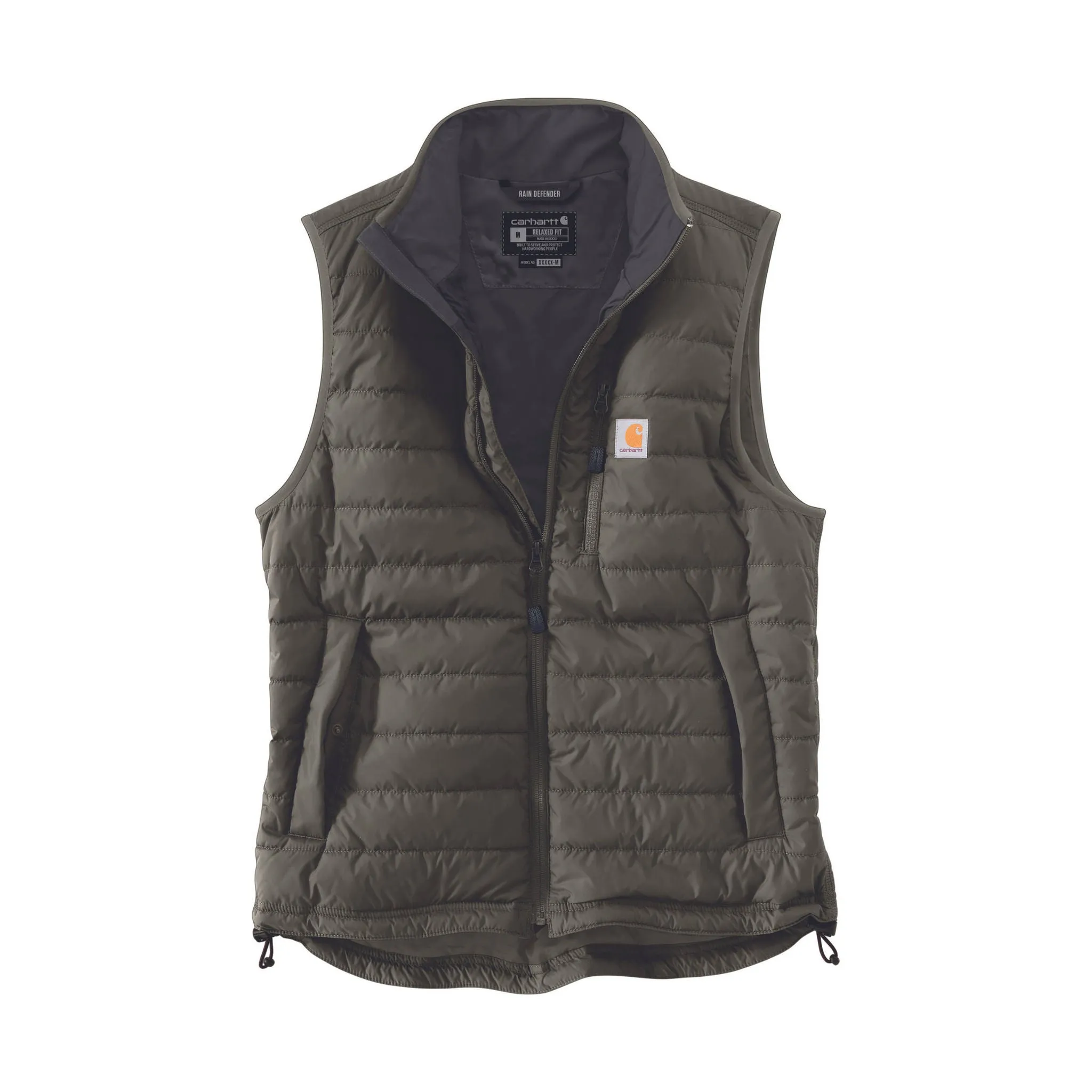 Carhartt Men's Rain Defender Relaxed Fit Lightweight Insulated Vest - Moss