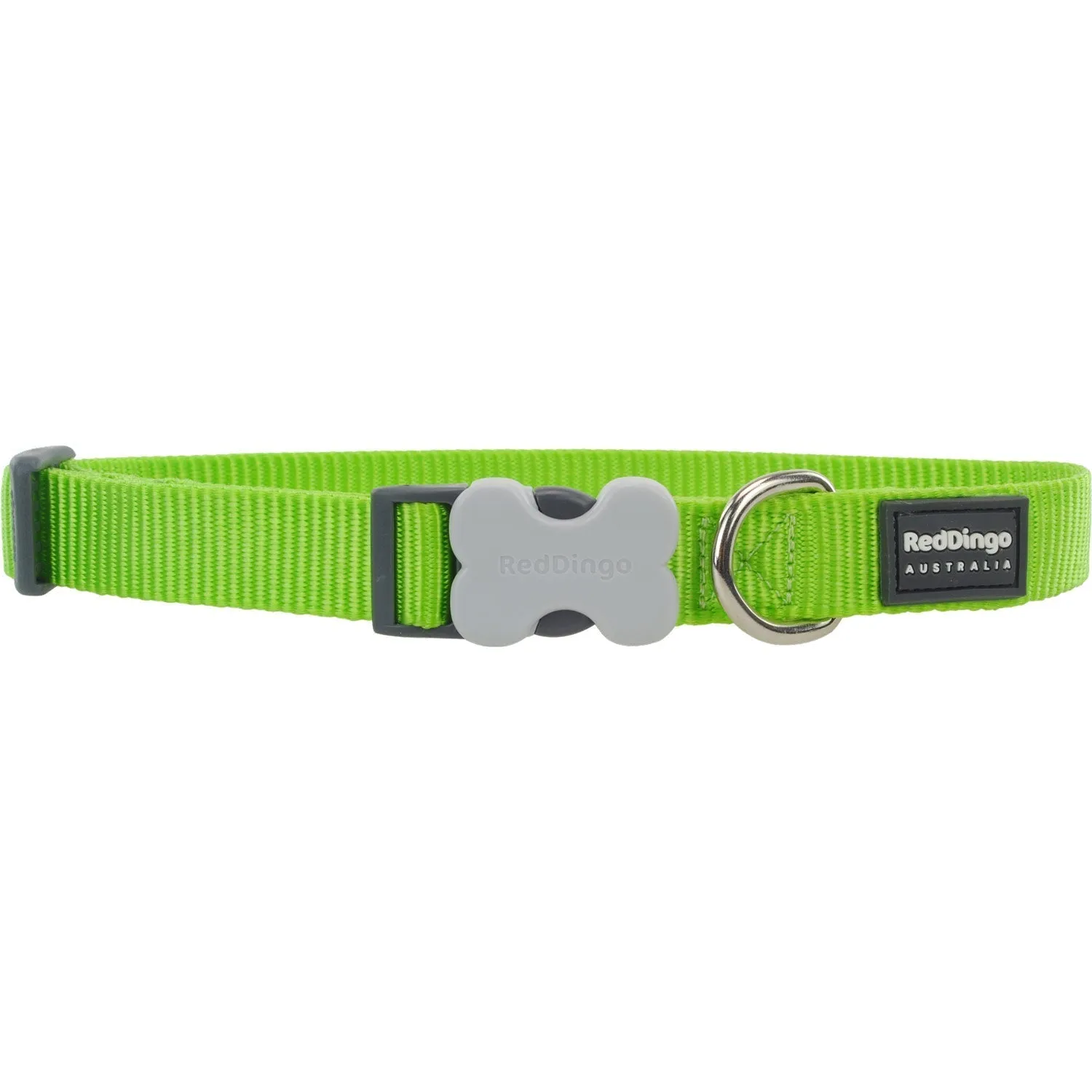 Classic Lime Green Dog Collar