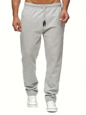 Classic Stylish Mens Fleece Sweatpants with Slight Stretch