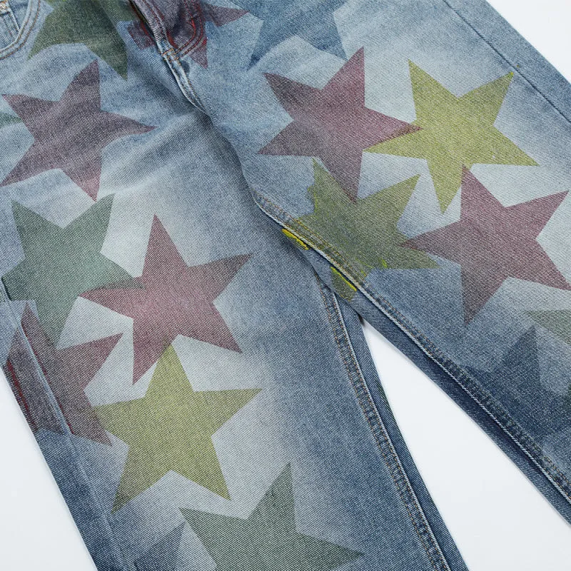 Colorful Star Power Jeans