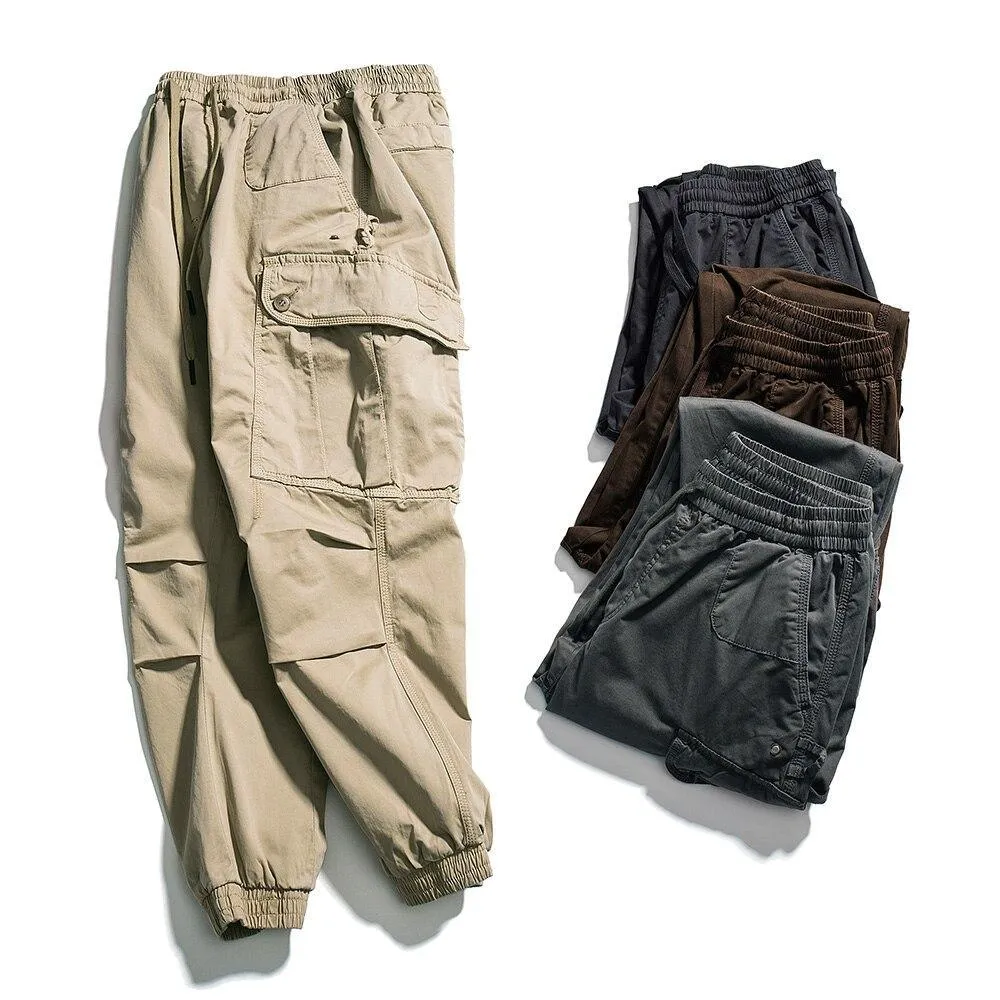 Cuffed Workwear Cargo Pants