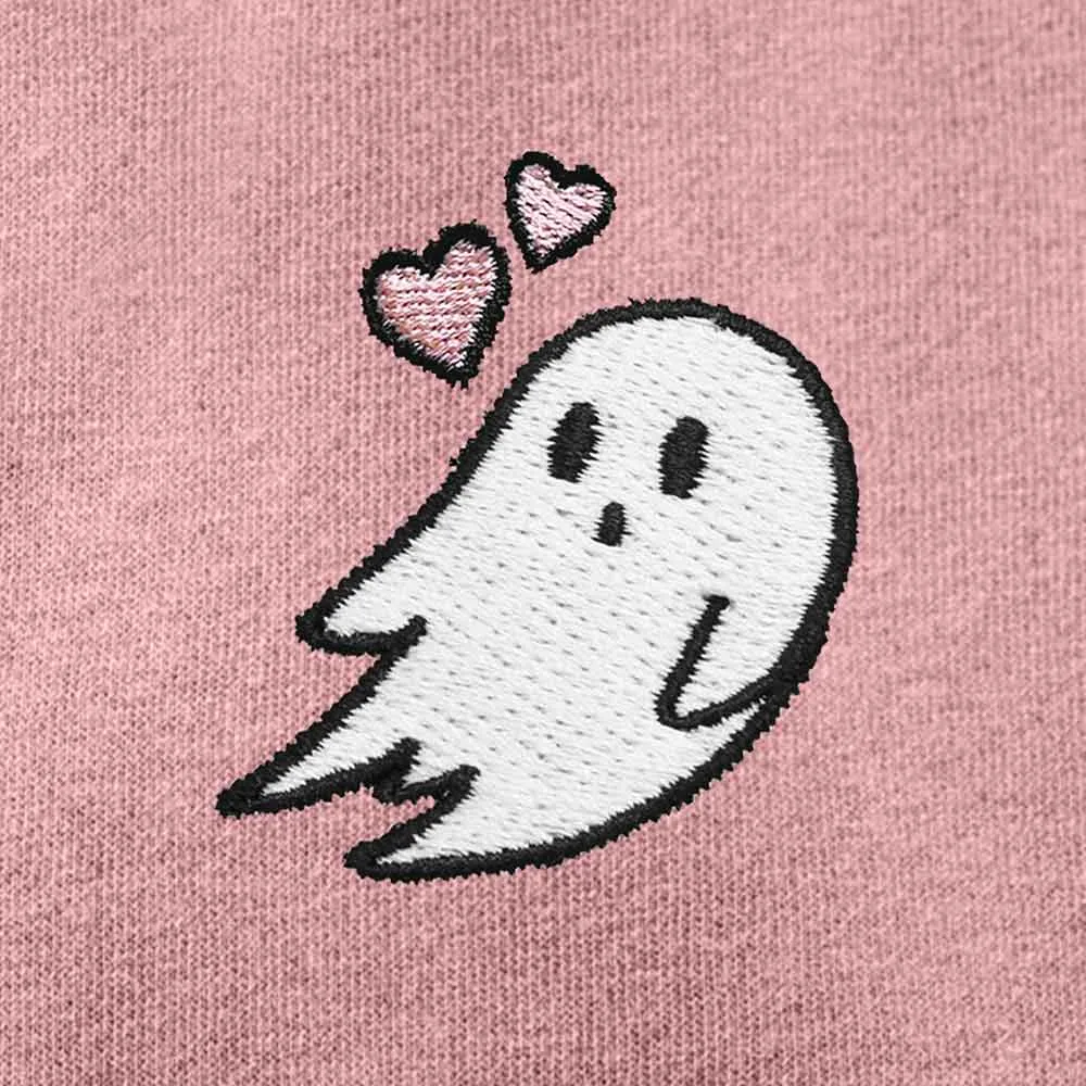 Dalix Heartly Ghost Zip Hoodie