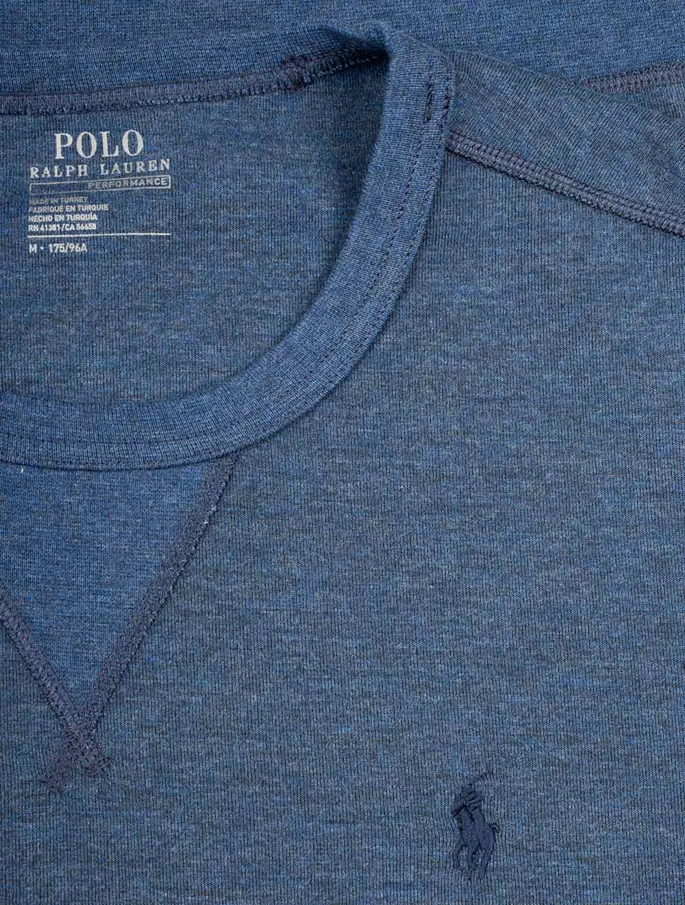 Double-Knit Sweatshirt Blue