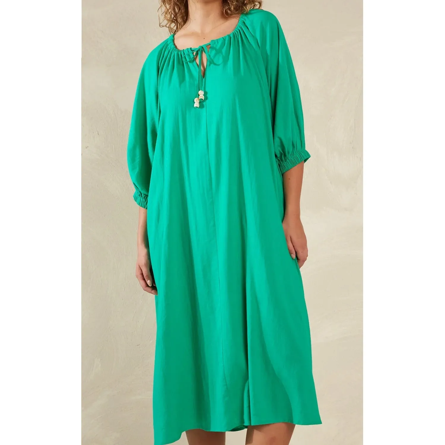 Dress Sardinia Relaxed Maxi ONE SIZE - Verde