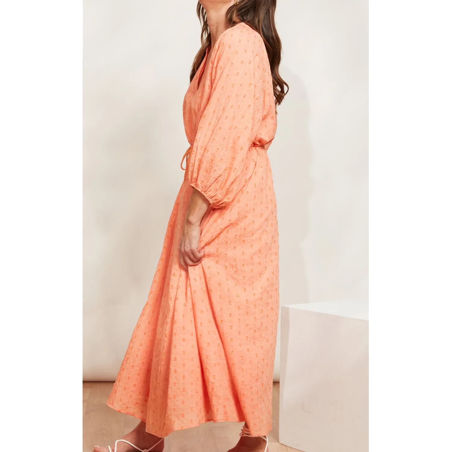 Dress Zephyr Maxi - Papaya