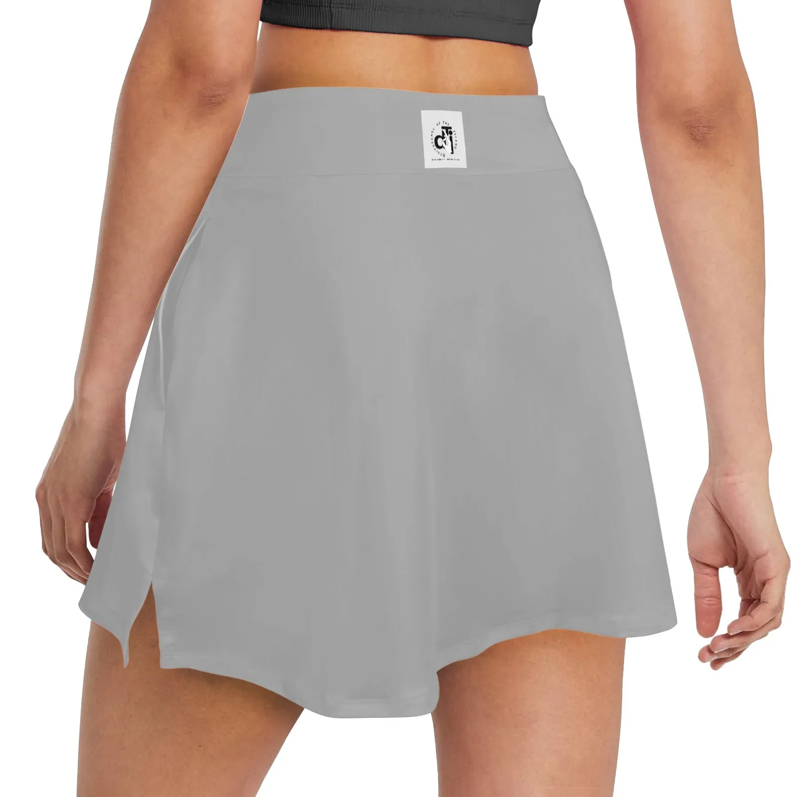 DTI Smokey Grey Skirt with Pocket