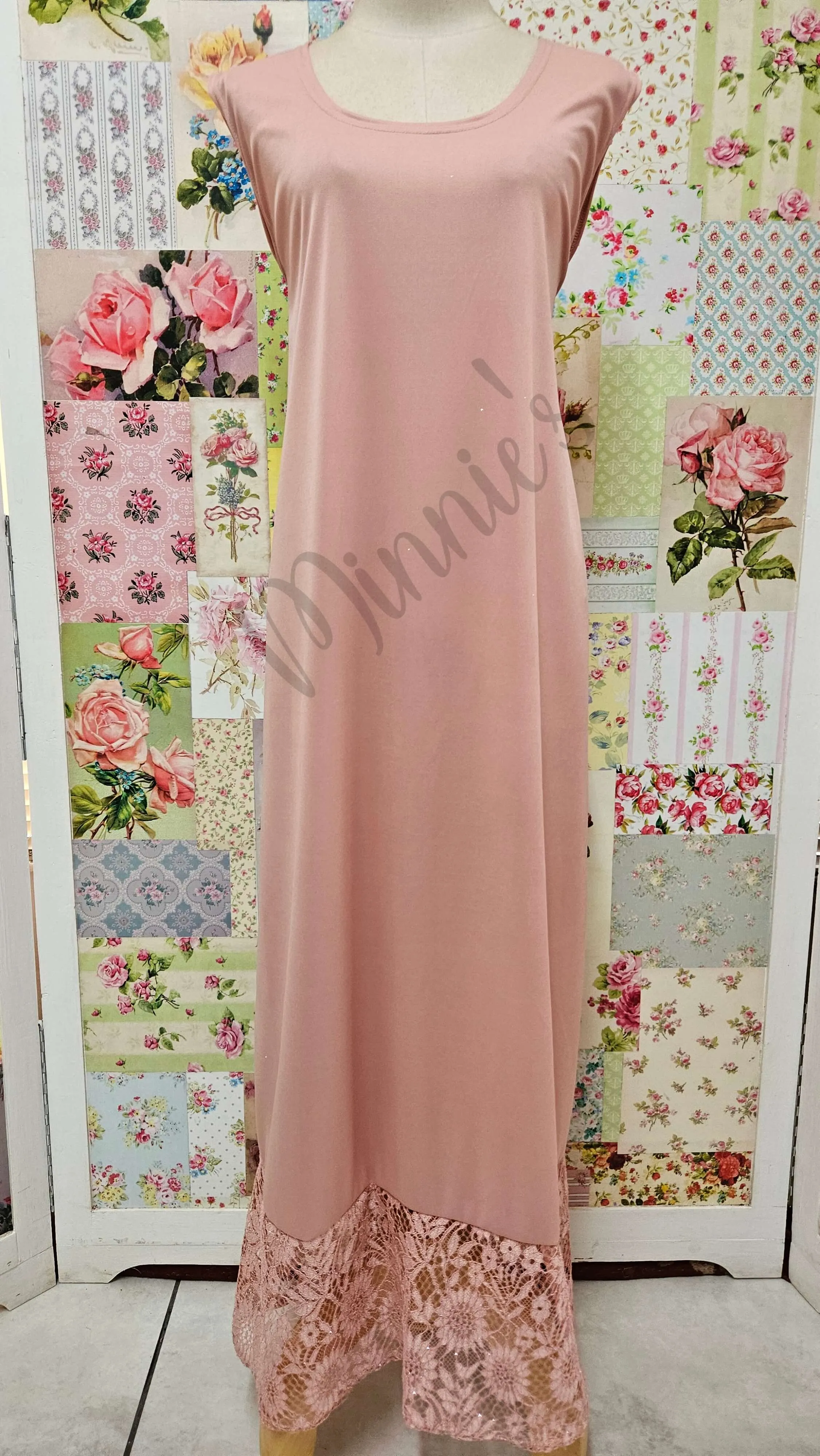 Dusty Pink Dress Set LR0606