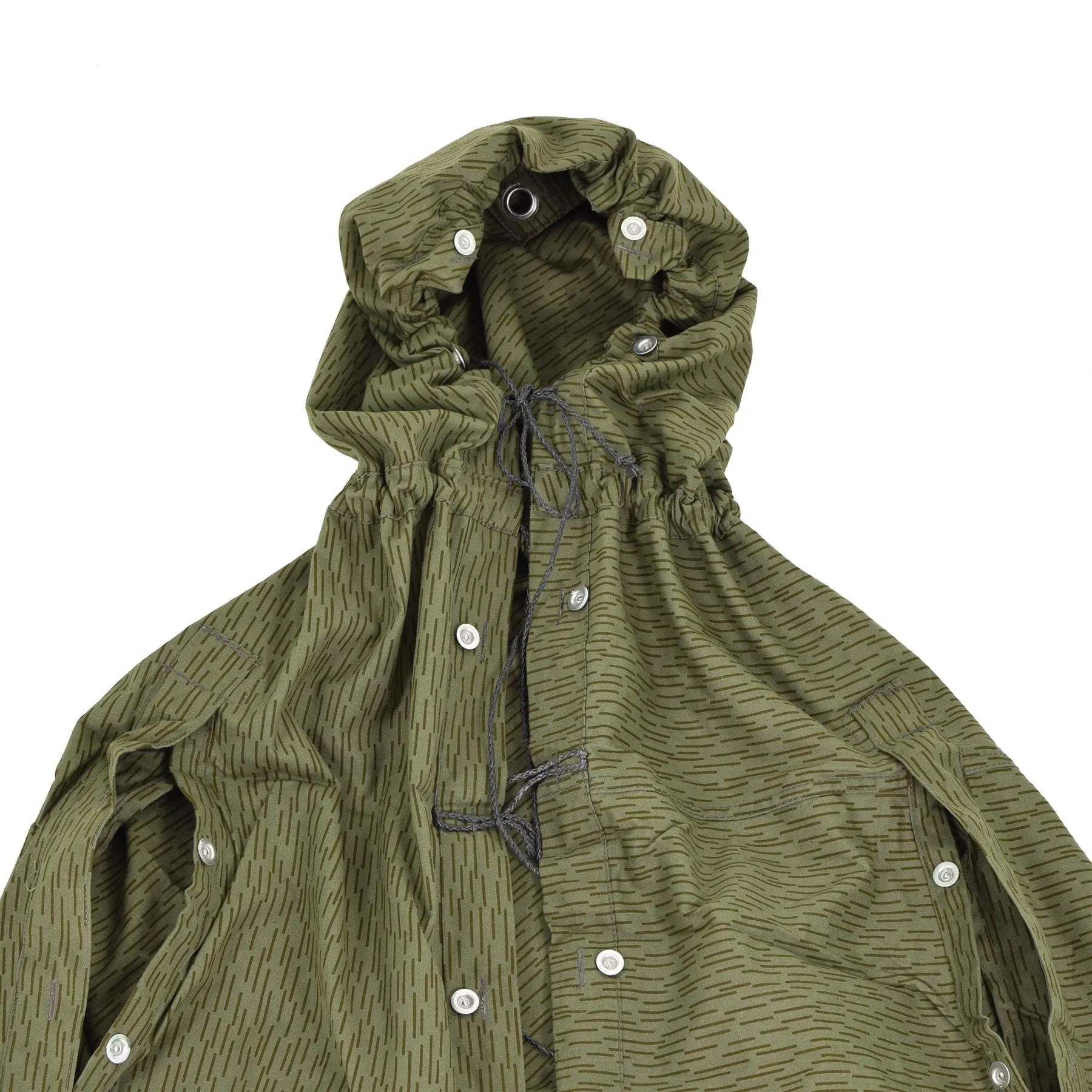 East German NVA Strichtarn Shelter Half poncho