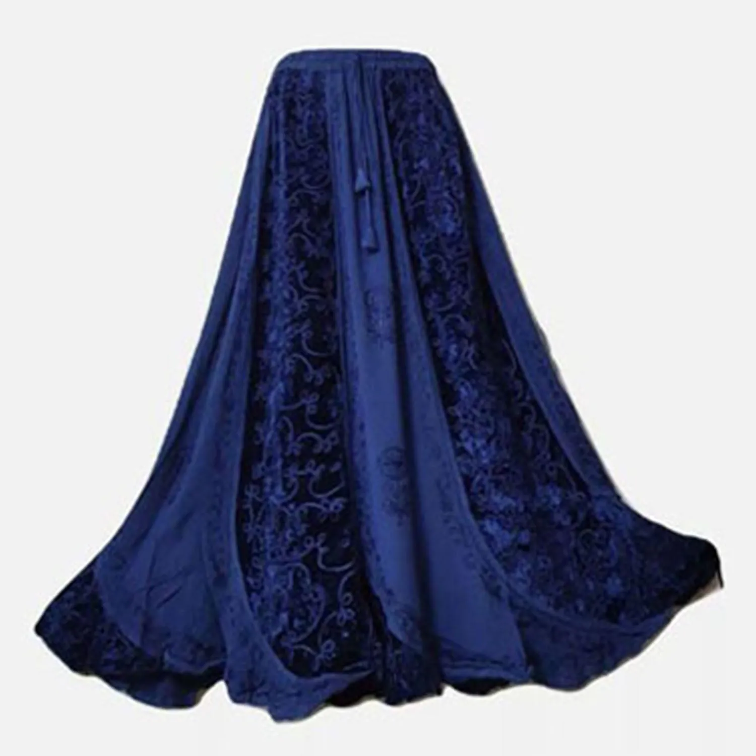 Embroidered Velvet Skirts