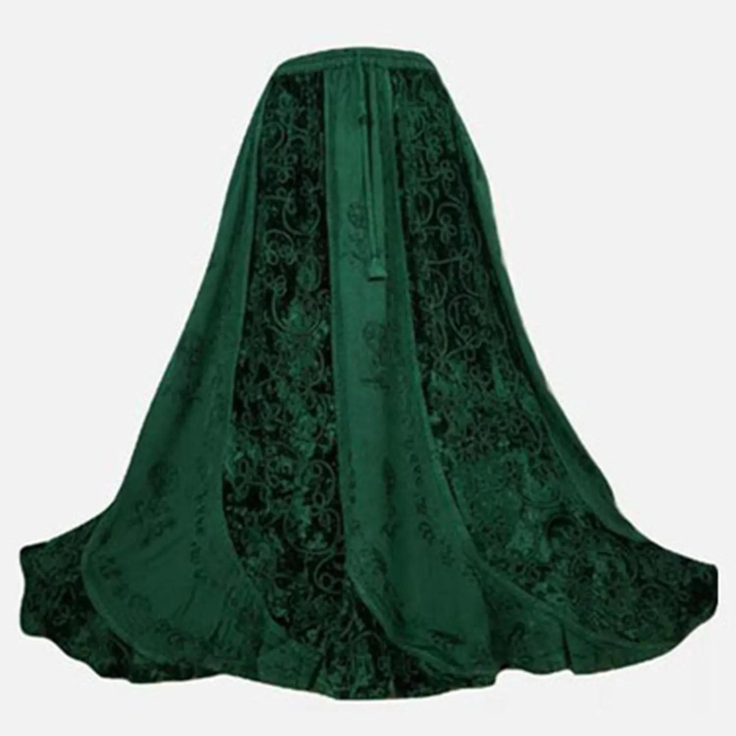 Embroidered Velvet Skirts