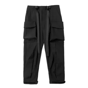 Extended Belt Strap Cargo Pants