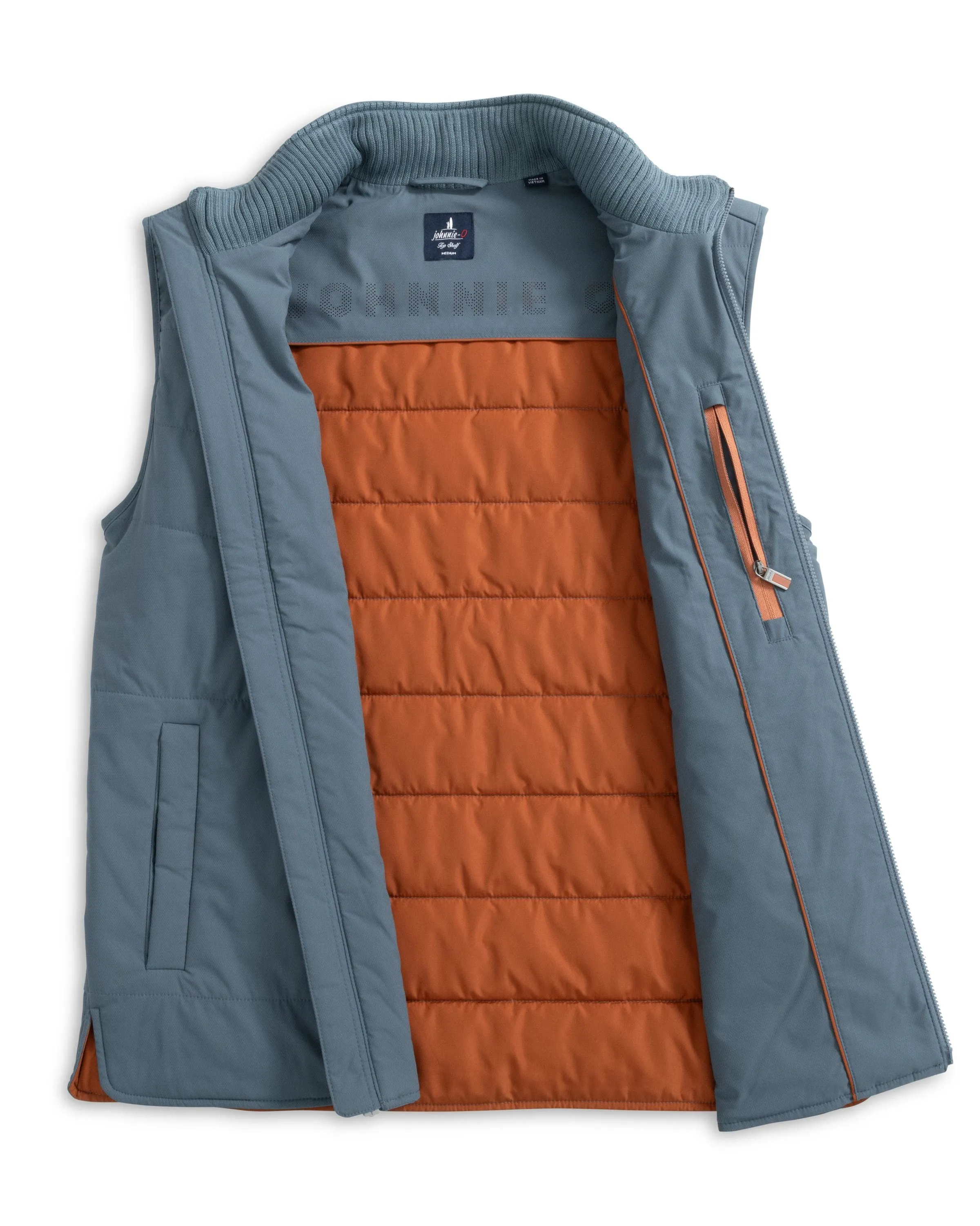 Fairhaven Puffer Vest - Blue Mirage