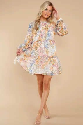 Floral Multi Panel Dress