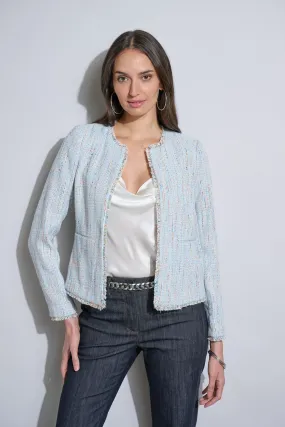 Fringe Edge Tweed Jacket