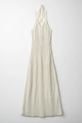 Frost knit camisole dress (Ivory)