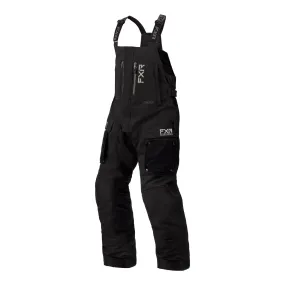 FXR  Expedition X Ice Pro Snowmobile Pants HydrX Pro Insulated Black Snow Bibs