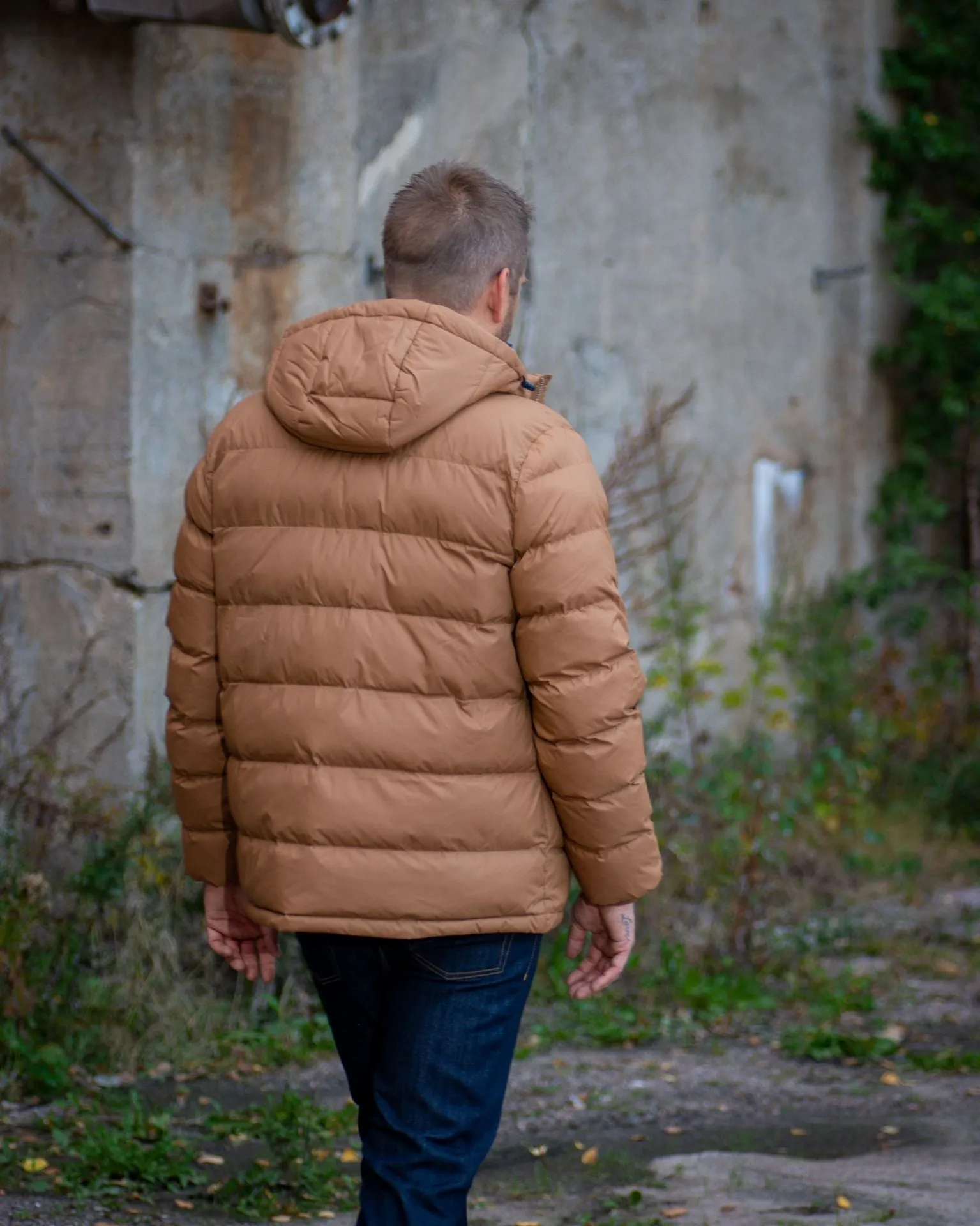 GANT - Active Cloud Puffer Jacket - Roasted Walnut