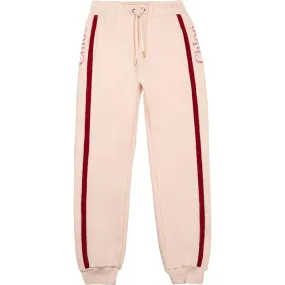 Girls Pink Stripe Joggers