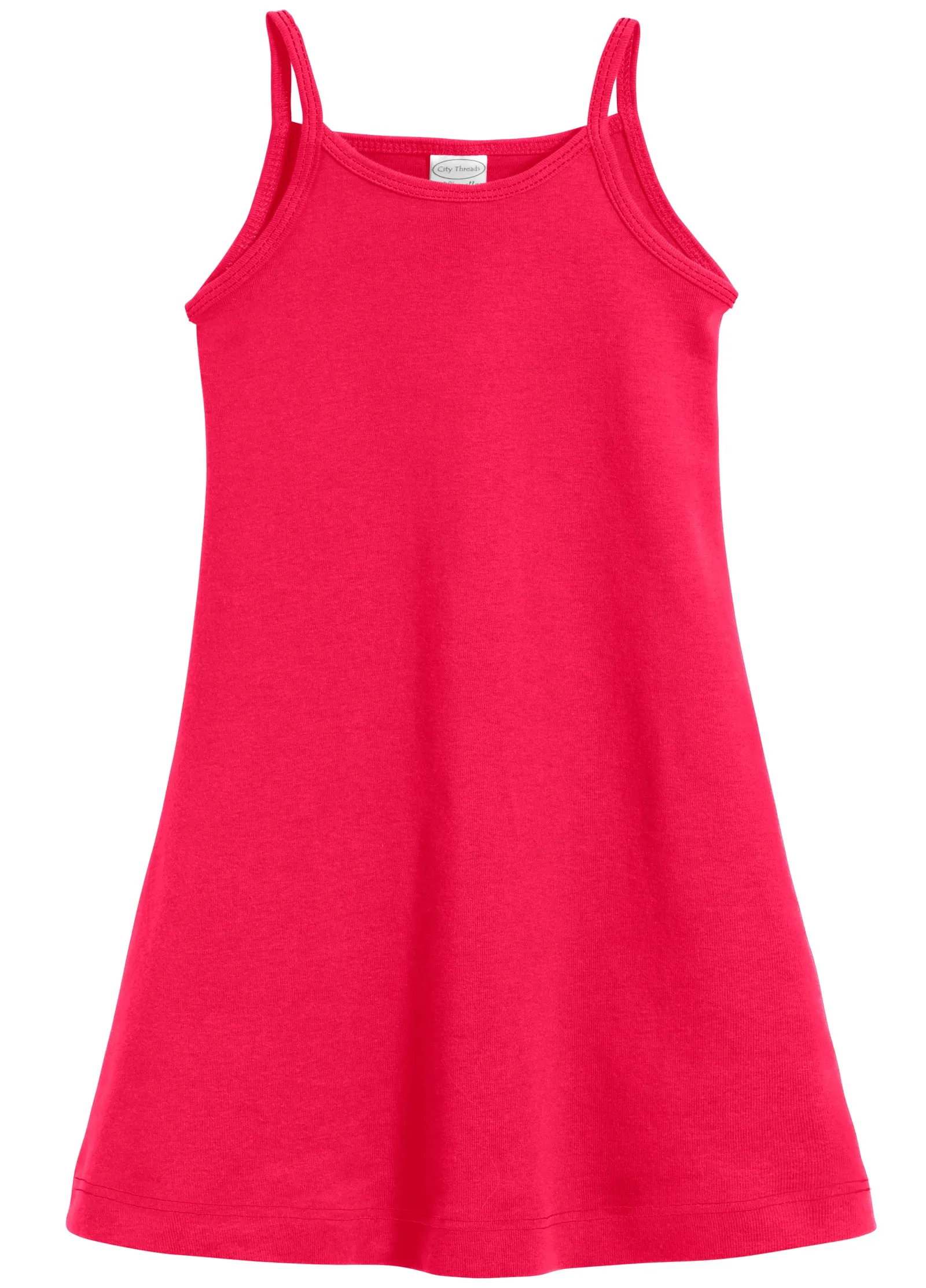 Girls Soft Cotton Camisole Dress  | Candy Apple