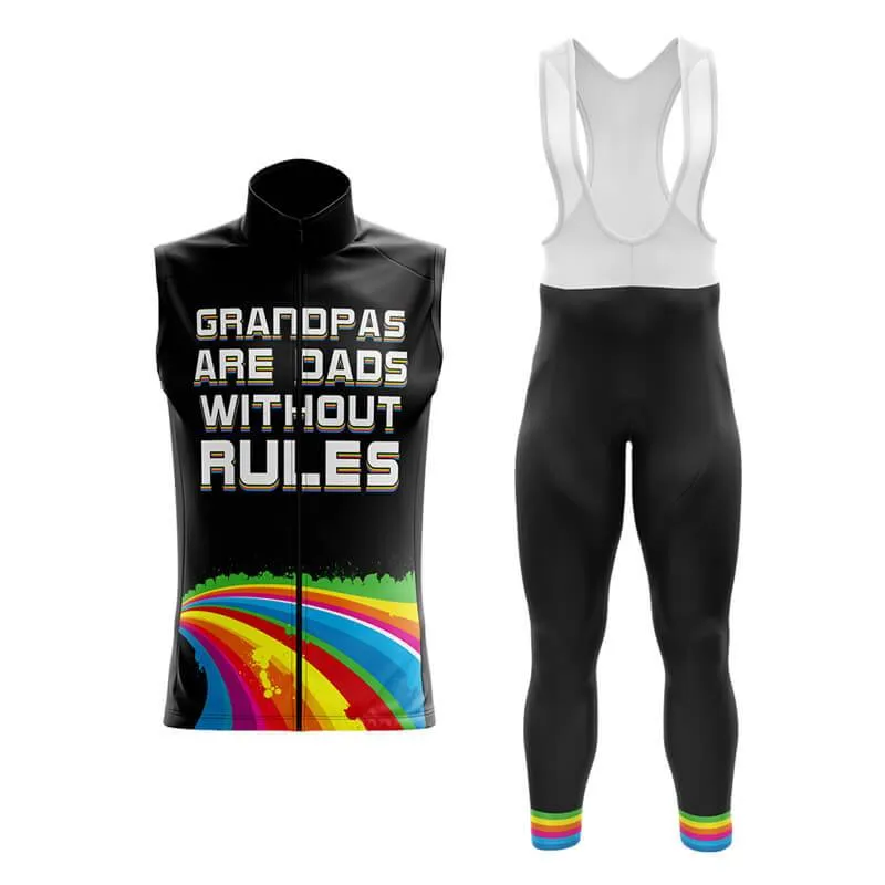 Grandpas are Dads (Black) Club Cycling Kit