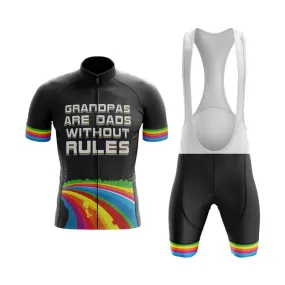 Grandpas are Dads (Black) Club Cycling Kit