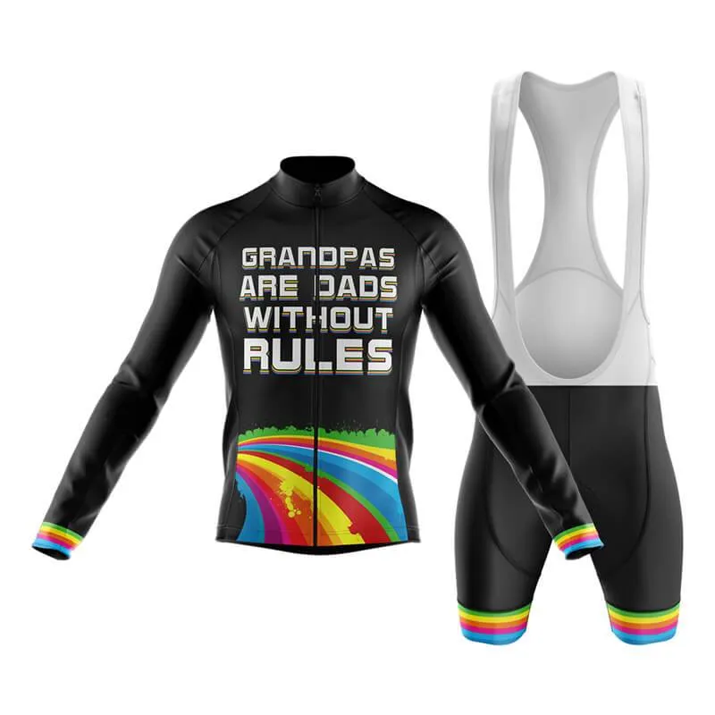 Grandpas are Dads (Black) Club Cycling Kit