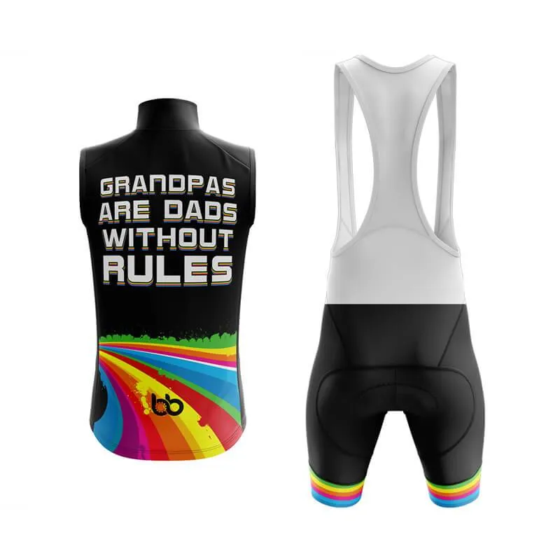 Grandpas are Dads (Black) Club Cycling Kit