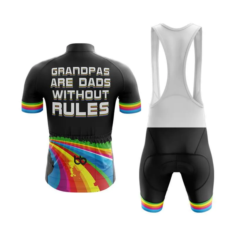 Grandpas are Dads (Black) Club Cycling Kit