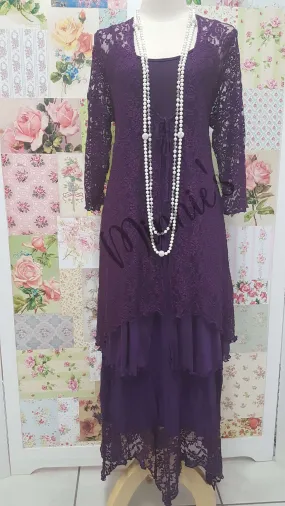 Grape 2-Piece Dress GD026