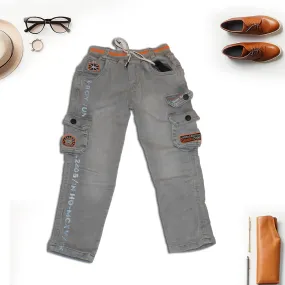 Grey Baggy Pants for Boys