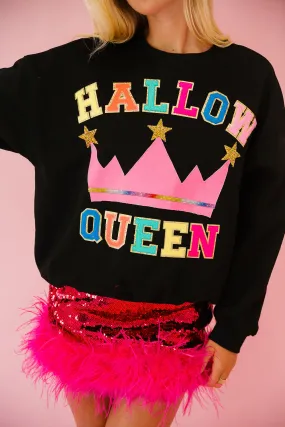 HALLOW QUEEN BLACK PULLOVER