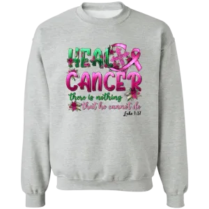 Heal Cancer Unisex Crewneck Pullover Sweatshirt