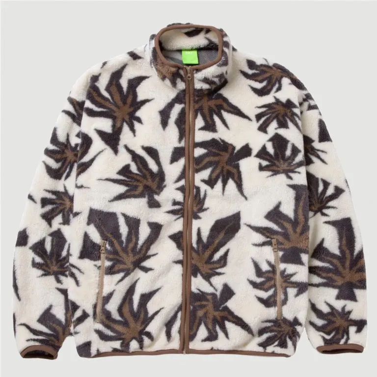 Huf Lowell Jacquard Sherpa Full-Zip Fleece