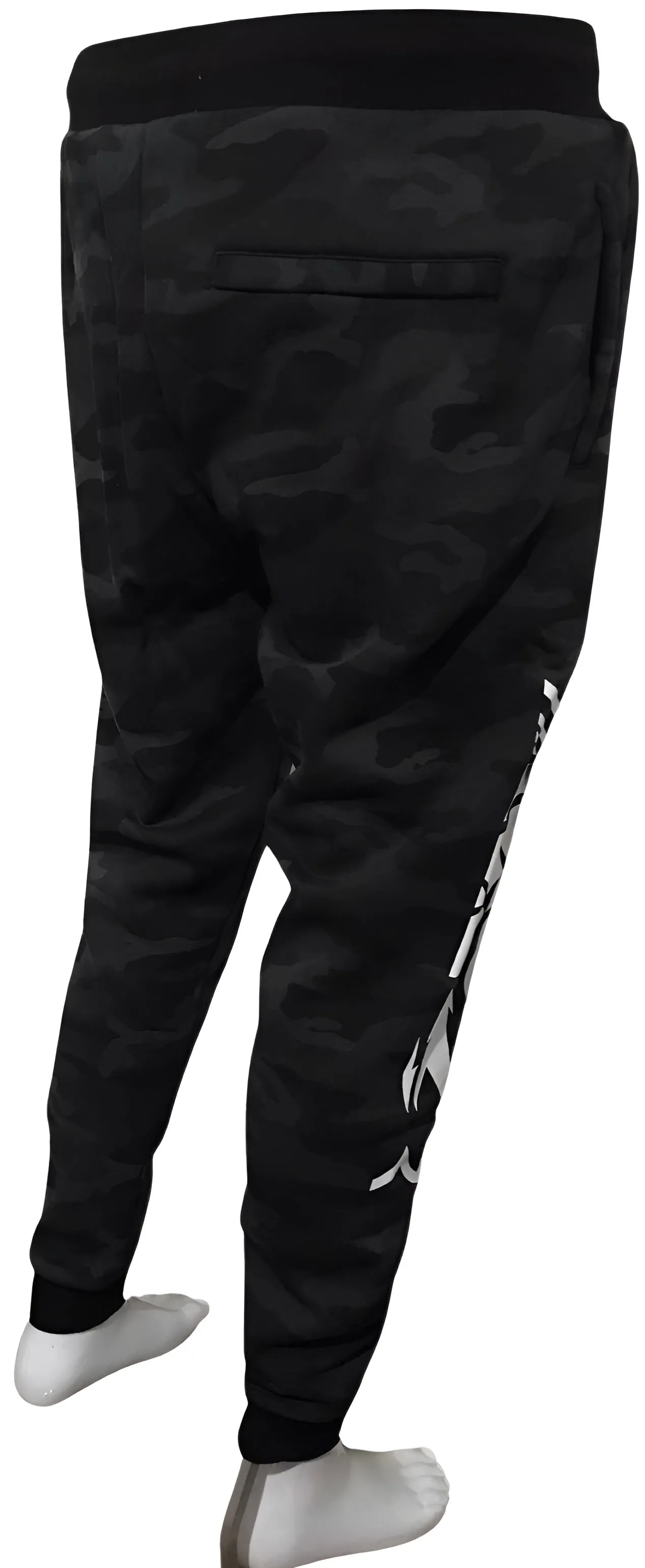 ^HUSTLE GANG^ (BLACK CAMOUFLAGE) *COLLEGIATE* KNIT SWEATPANTS