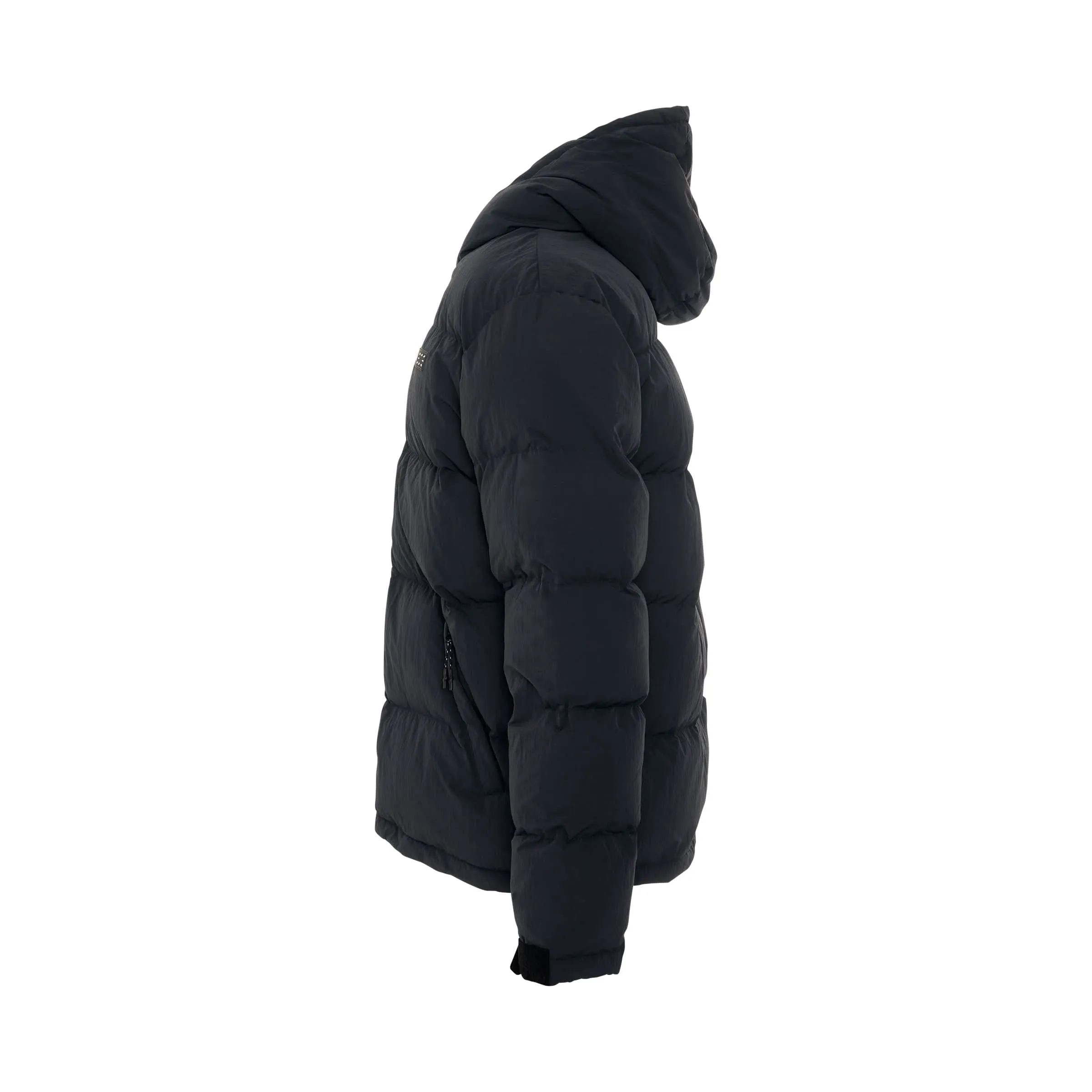 IC0 Jack Puffer Jacket in Black