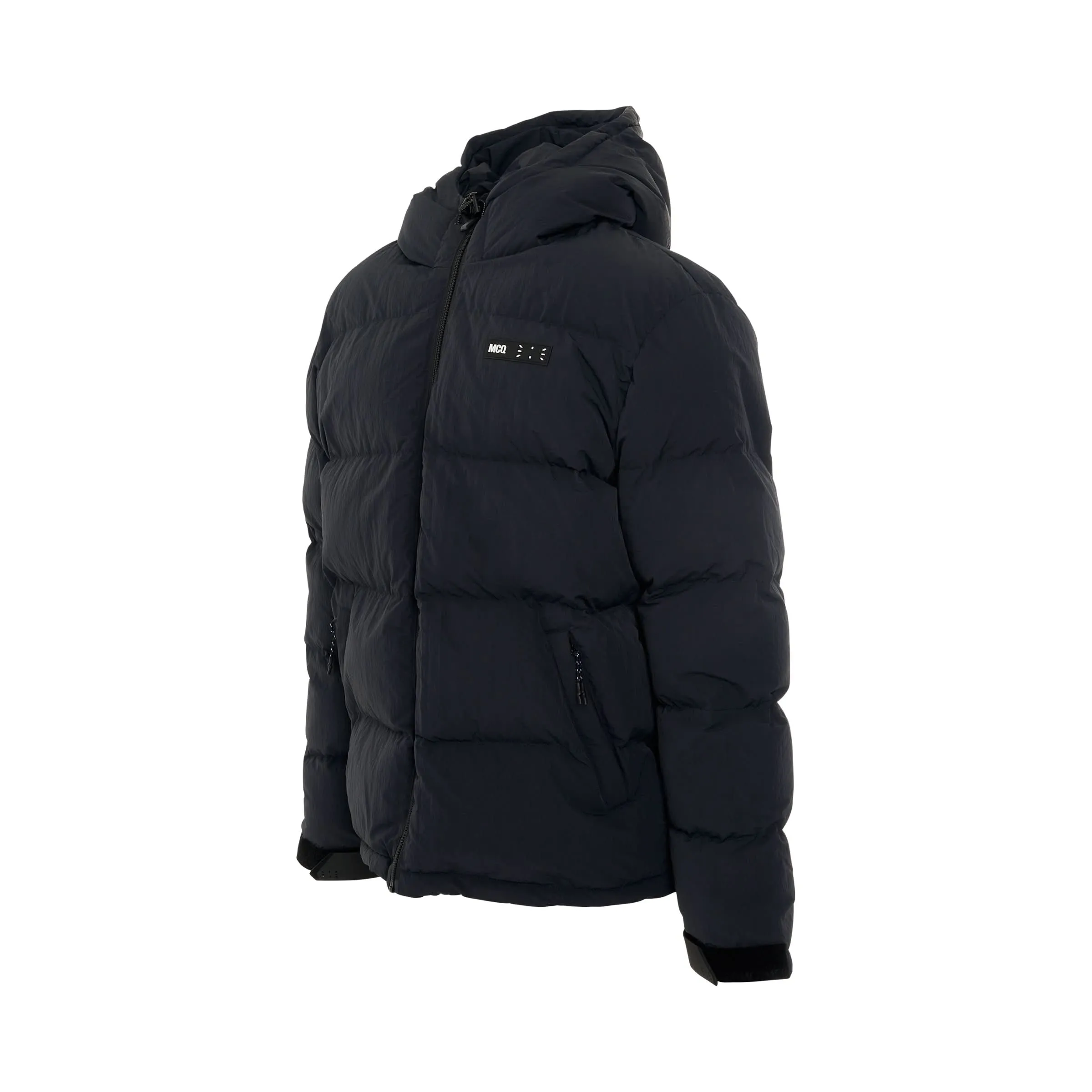 IC0 Jack Puffer Jacket in Black