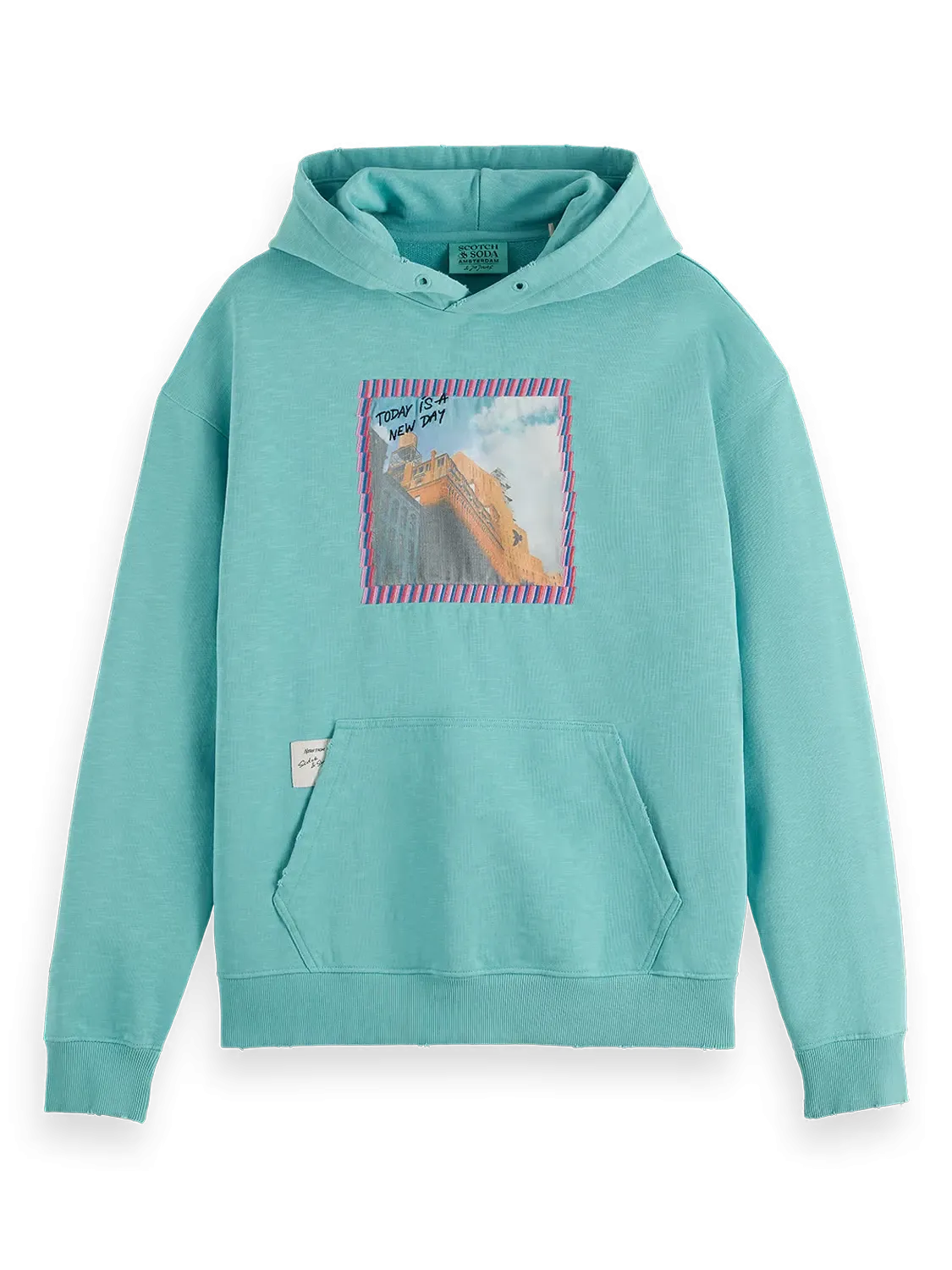 Joe Jonas X SS Artwork Hoodie (Ice Blue) - 180423WI24420