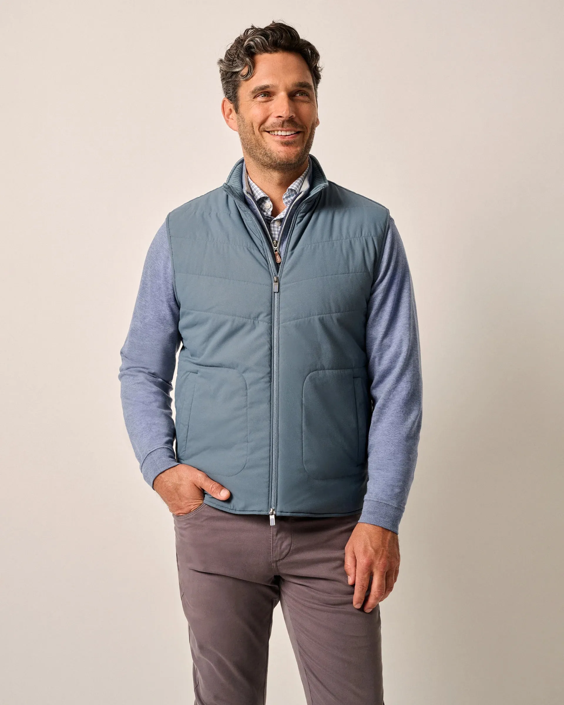 johnnie-O Fairhaven Quilted Vest