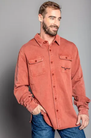 Kimes Ranch Men's FT Work Dark Red Shirt/Jacket